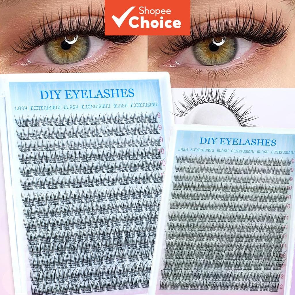 Estilo Sereia Sobrenatural, Capacidade Super Grande, Segmentada em Um Único Feixe, Cílios Postiços para Iniciantes
