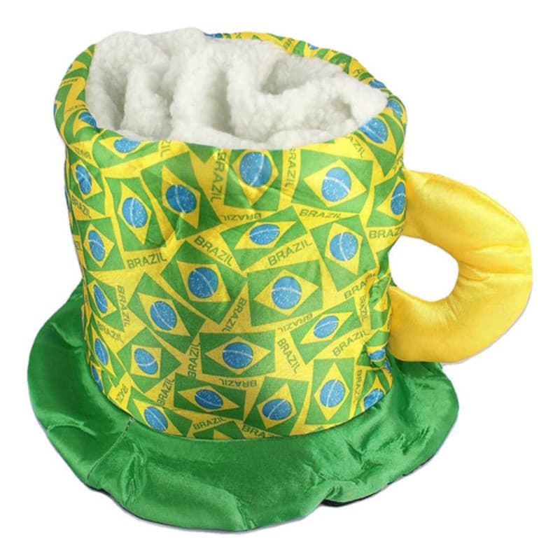 Chapeu Torcida Festa Cartola Brasil Formato De Caneca