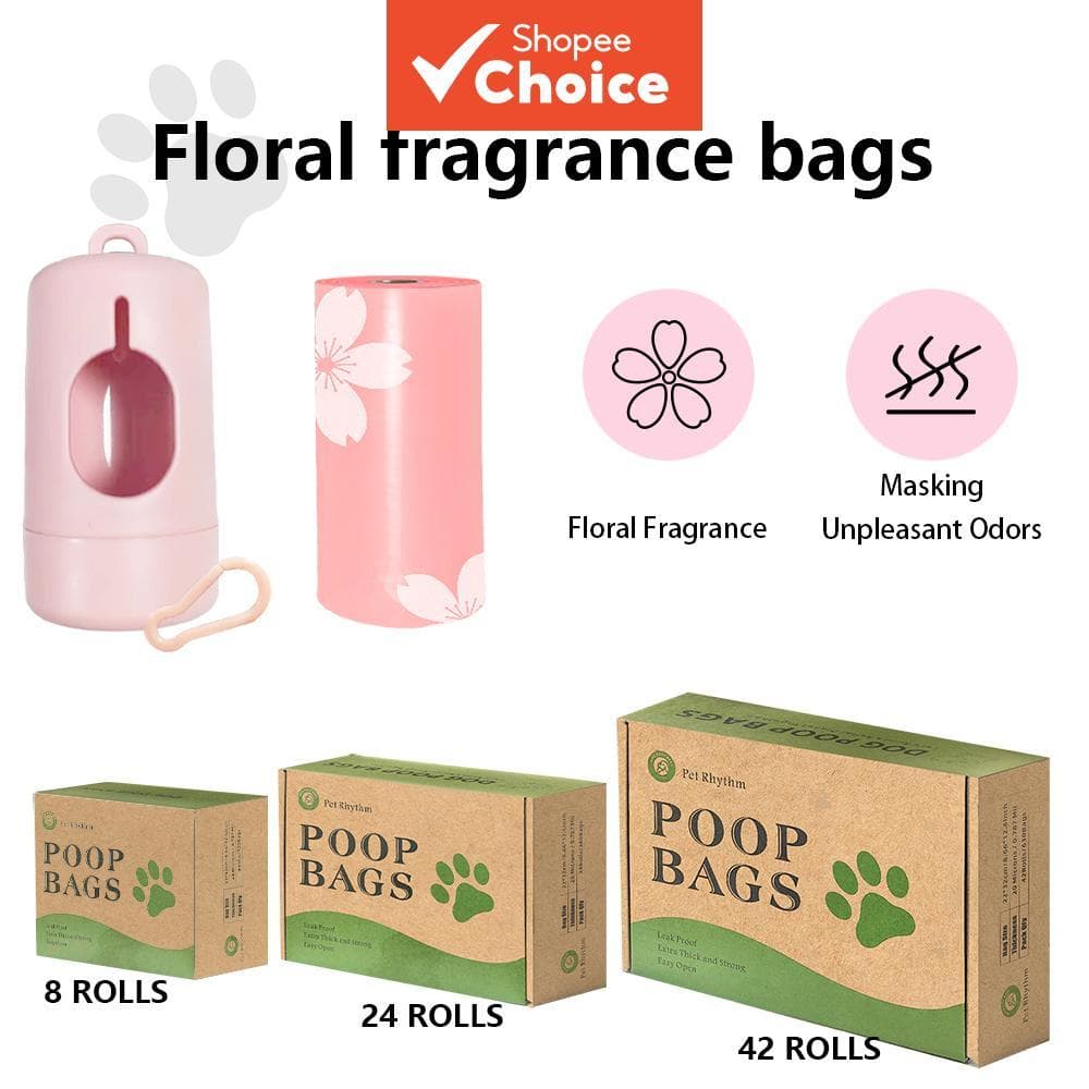 Sacos De Lixo Grossos Biodegradáveis Rosa À Prova De Cachorro Para Caminhada Ao Ar Livre Colher De Areia Grande Saco De