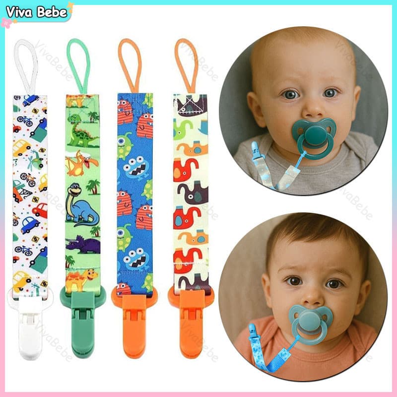 Prendedor de chupeta para bebê Brinquedos para dentição Anti queda Cordão Meninos e meninas