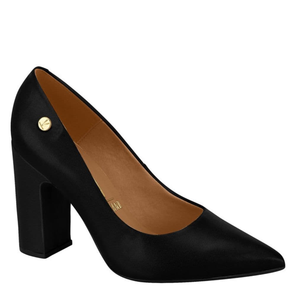 Sapato Scarpin Feminino Vizzano Salto Grosso Alto 1285.400