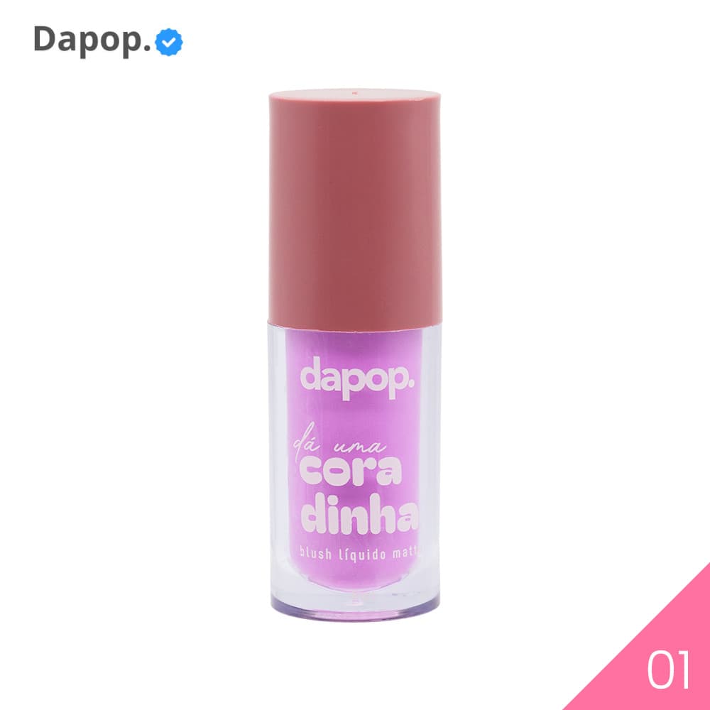 Blush Líquido Matte Dapop Longa Duração