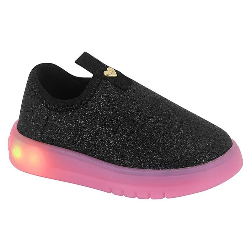 Tenis conforto Led Menina Calce Facil Molekinha Original 2742.200