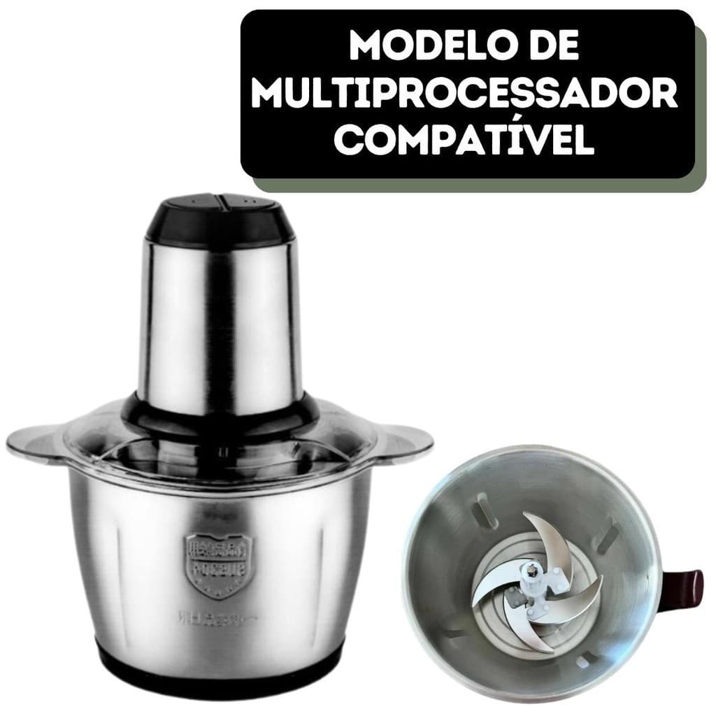 Multi-processador 2l3l máquina acessórios misturador acessórios universais 2l3l capacidade faca espiral