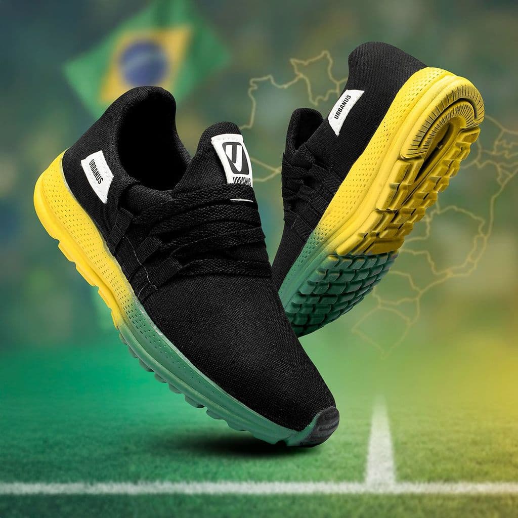 Tênis Copa Brasil Confortável Meia