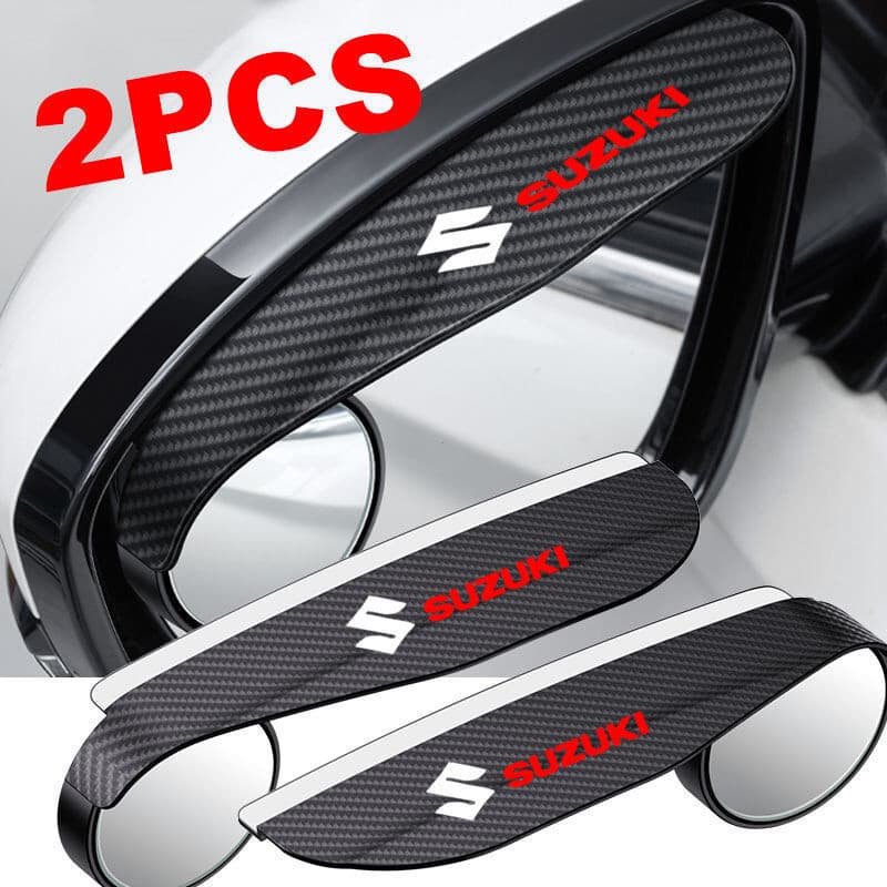 Suzuki Espelho Retrovisor Chuva Sobrancelha Decorativo Pequeno Redondo Integrado Refletor Para Swift Jimny Vitara SX4 AP
