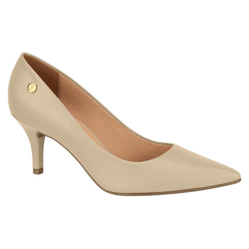 Scarpin Vizzano Salto Fino Médio Clássico Elegante - 1185702