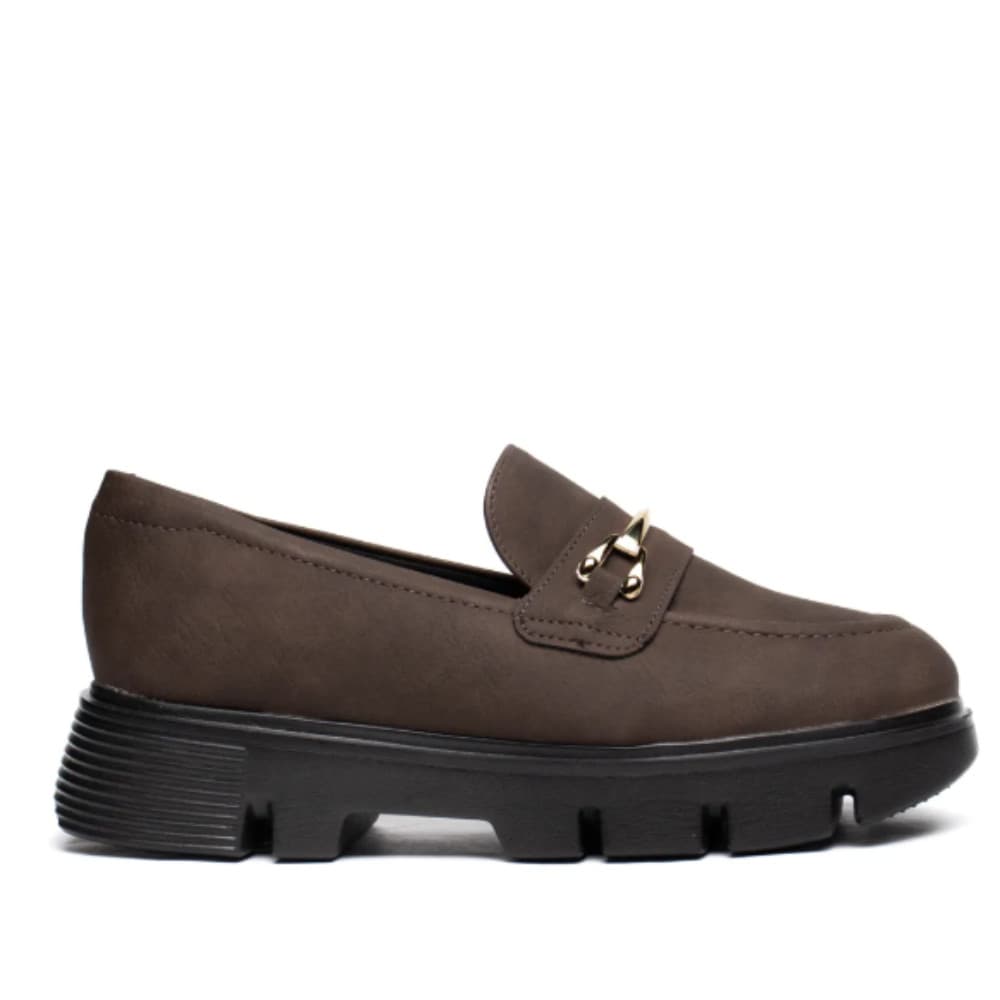 Mocassim Feminino Chocolate Modare