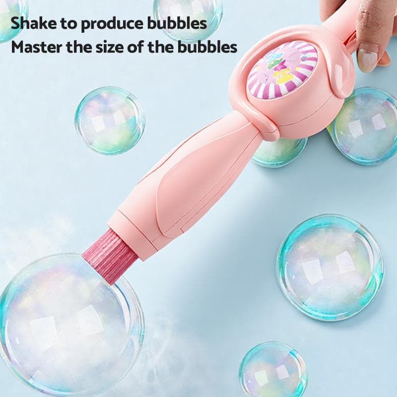 Brinquedo Máquina de Bolha de Sabão com Fumaça Neblina Brinquedo Bolinha de Sabão Com Luvas
