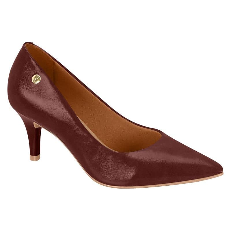 Scarpin Vizzano Feminino em Napa Salto Médio Fino - 1185702