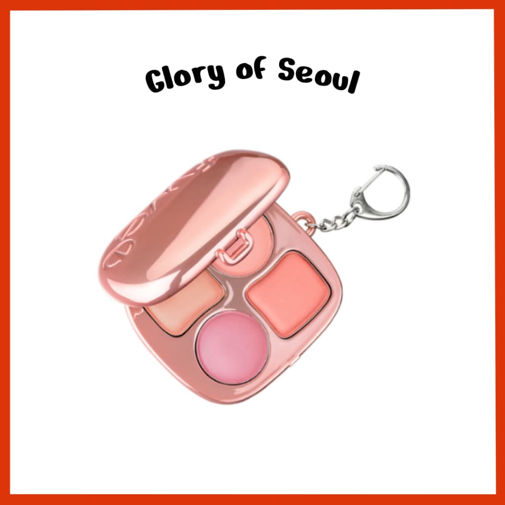 Paleta De Bochechas De Bolso FWEE 9.6g 4 Cores , Opções De Chaveiro