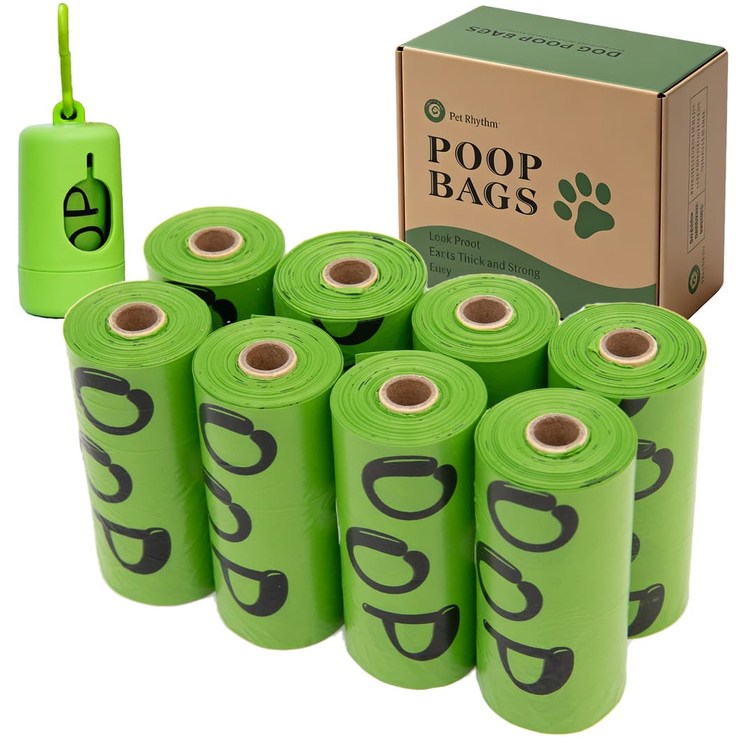 Sacos De Cocô De Cachorro Biodegradáveis Pretos , Perfume De Lavanda , À Prova De Vazamento , Lixo Grossos Para Caminhad