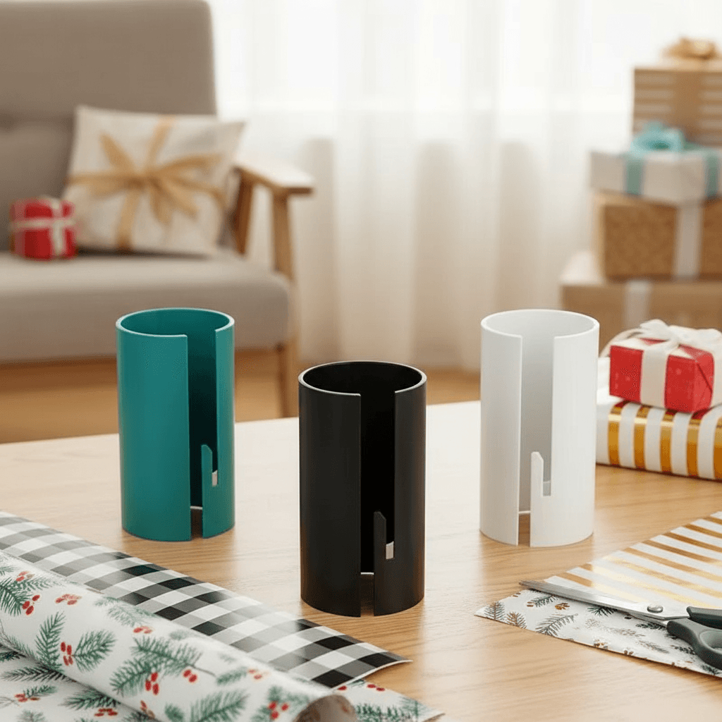 1 unidade de Mini Cortador de Papel Compacto para Embrulhar Presentes de Natal