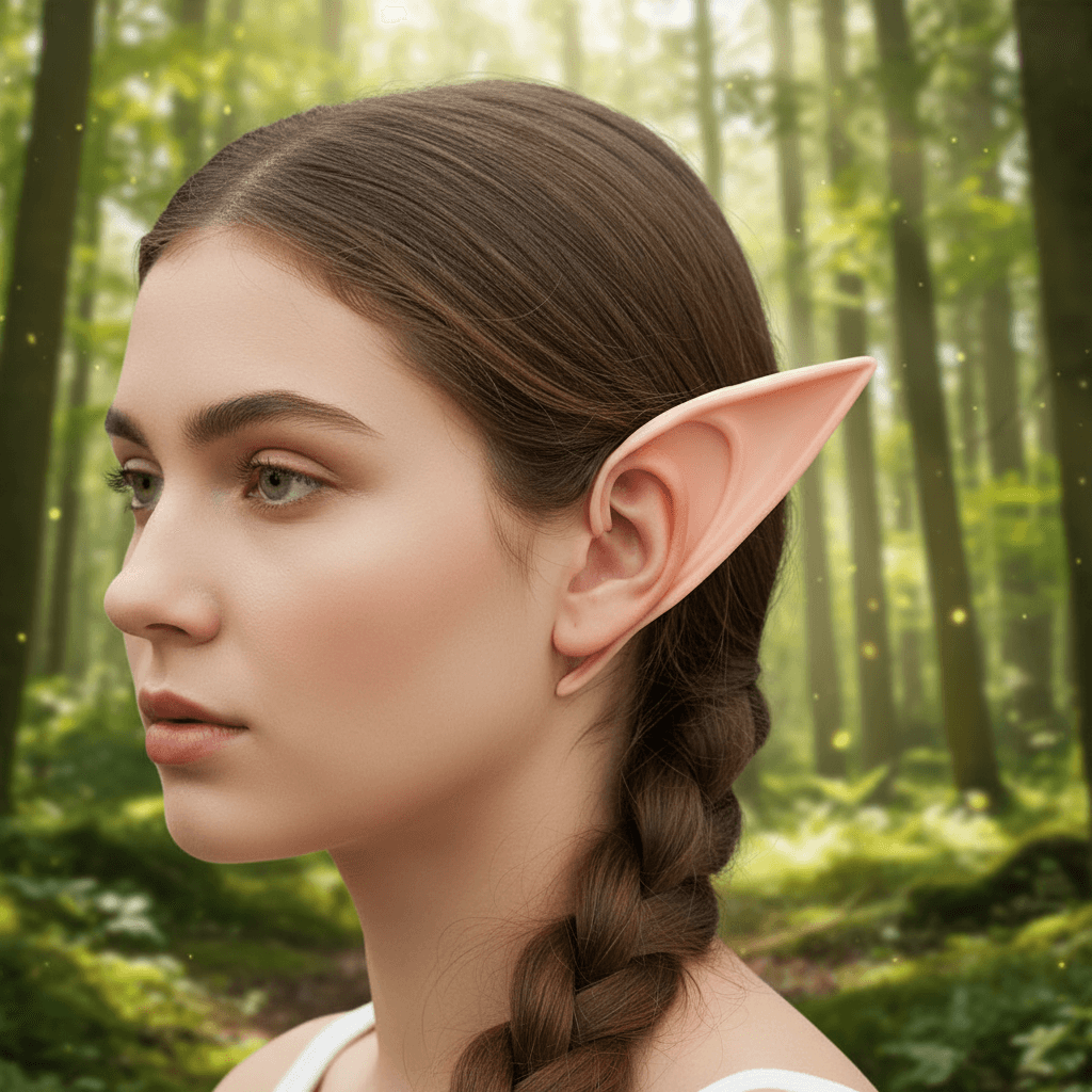 Orelhas de Elfo Fofas, Orelhas de Monstro, Acessórios para Goblin para Fantasias de Cos, Fotografia, Adereços ao Vivo