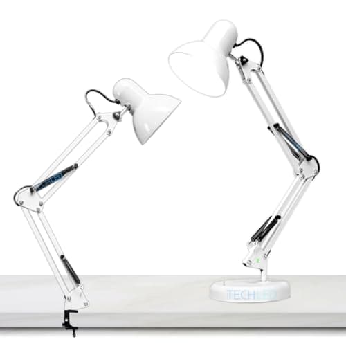 Luminaria Pixar Articulada Abajur de Mesa Garra e Base Branca
