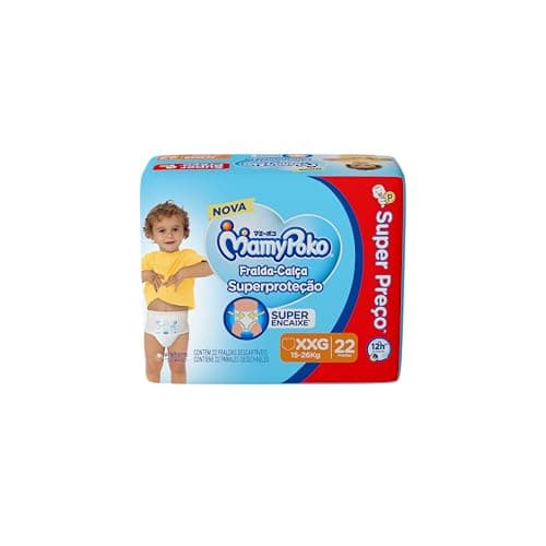 MamyPoko Fralda-Calça Superproteção XXG 22 Unidades