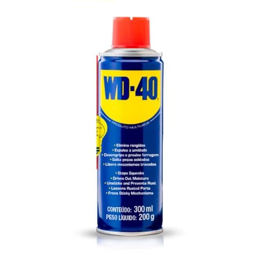 WD-40 Fórmula Original - Produto Multiusos Aerossol 300ml, 200g - Desengripa, lubrifica e protege contra ferrugem