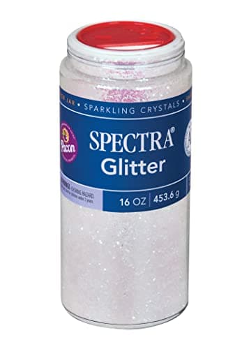 P0091390 Spectra Glitter Sparkling Crystals, Iridescent, frasco de 473 ml