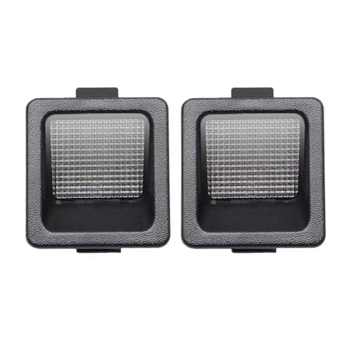 Conjunto de luz de placa de licença LED para Nissan Frontier 2022-2025 e Titan A61 2016-2025, substituição OEM 6000K Xenon branco livre de erros, kit de luzes de LED