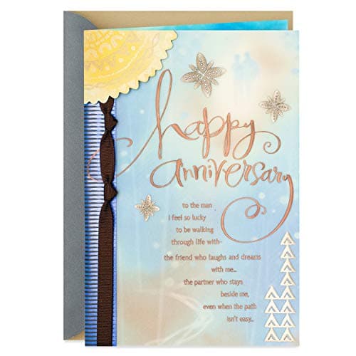 Hallmark Cartão de aniversário para marido ou namorado (Man I Love)