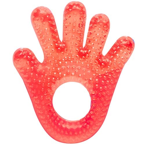 BUBA Mordedor Com Agua Maozinha Rosa, Modelo: 14684, Cor: Colorido