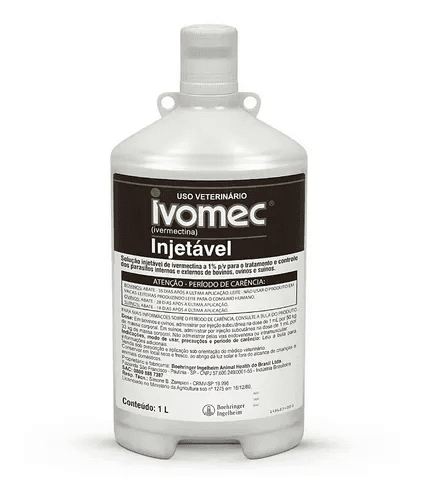 Ivomec Gold Antiparasitário Bovinos Ovinos Suínos Líquido 500ml