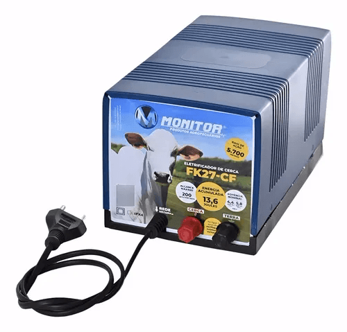 Eletrificador Para Cerca Rural Fk27 Cf Ate 200km