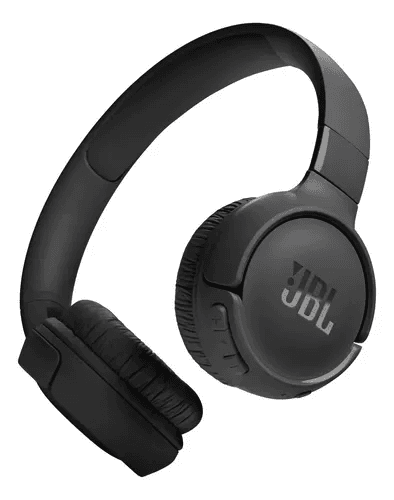 Fones de ouvido sem fio Bluetooth Jbl Tune 520bt On Ear, cor preta