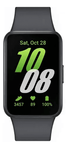 Samsung Smartwatch Galaxy Fit 3 Sport Black Amoled com tela sensível ao toque 1.6