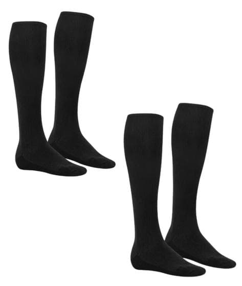 2 Pares Meia Masculina Compressão Graduada Conforto Selene