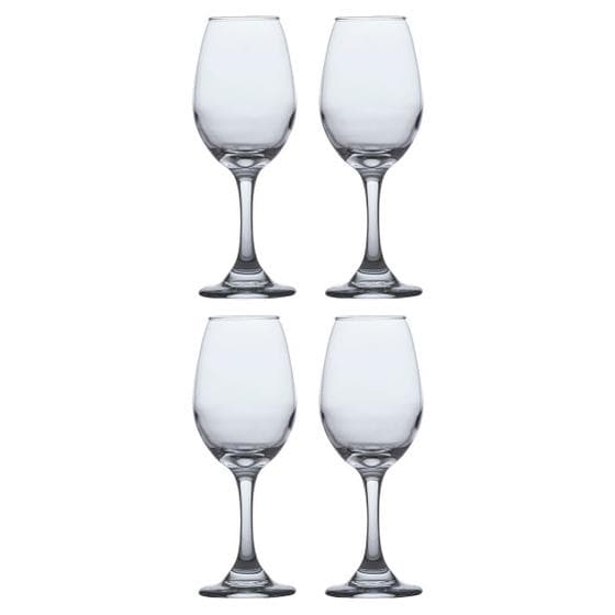 4 Taça Vinho 365ML Cristal para Festas Natal New Year 2023