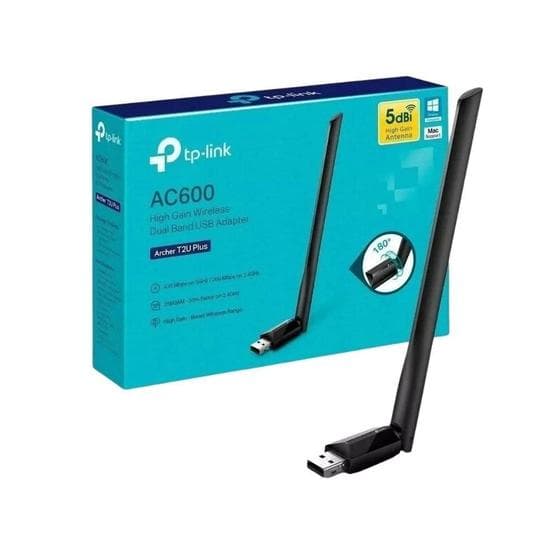 Adaptador Wireless TP-Link USB Archer T2U AC600 Dual Band