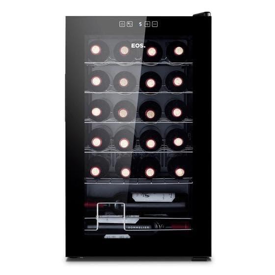 Adega Climatizada EOS Sommelier Compressor EAC24G 24 Garrafas 127V Full Glass