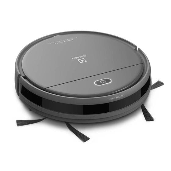 Aspirador Robô Electrolux ERB30 3 em 1 com Sensor Antiqueda Experience até 2h20 min Cinza Bivolt