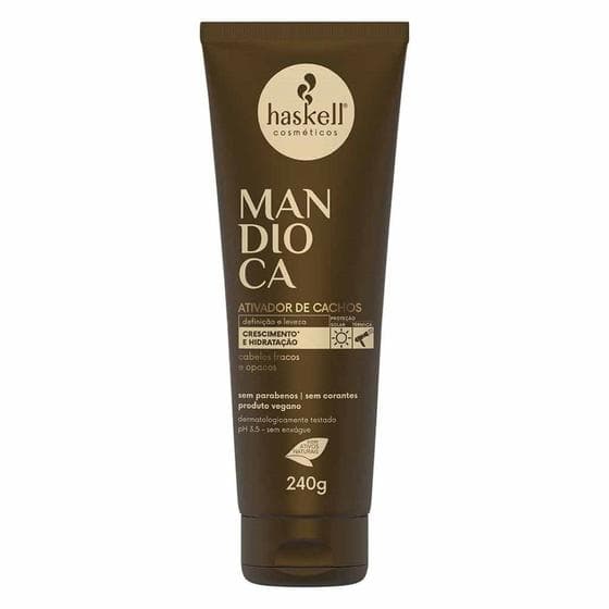 Ativador De Cachos Mandioca 240g - Haskell