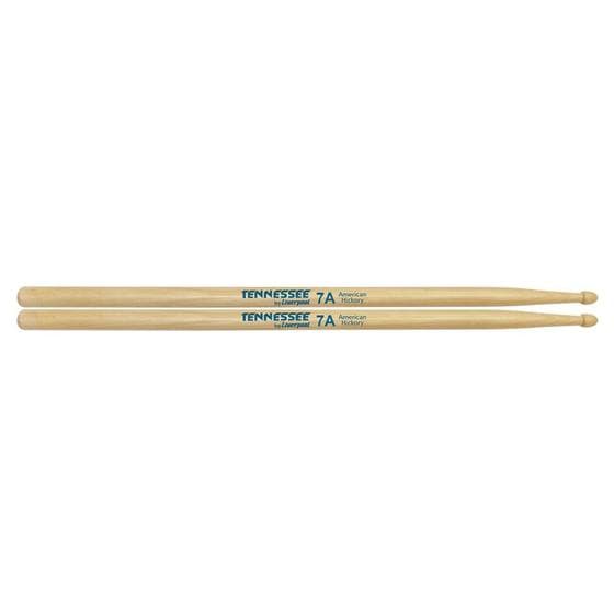 Baqueta Bateria Liverpool Tennessee Hickory 7a Ponta Madeira