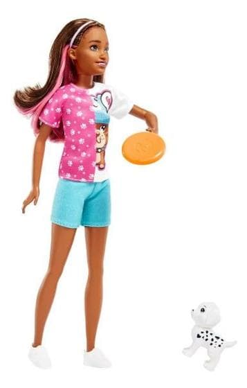 Barbie Boneca Skipper Babá De Cachorro Mattel Hkd77