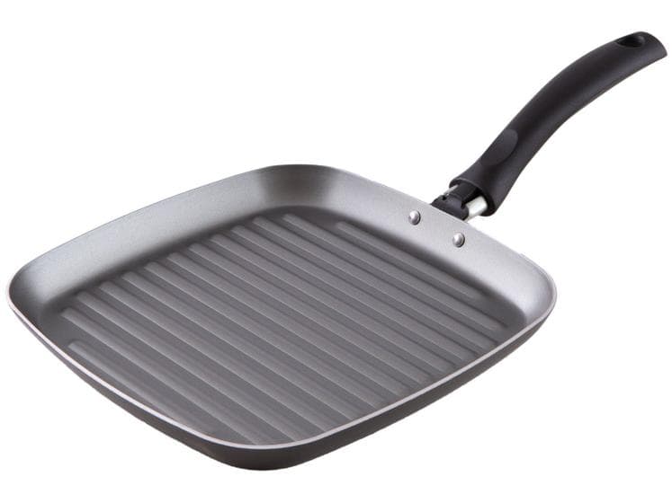 Bistequeira Tramontina Turim 24cm Antiaderente PFOA Free para Grelhados Rápido