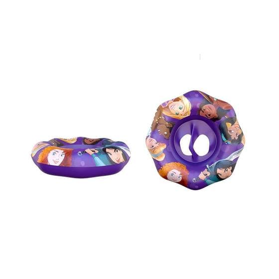 Boia Inflável Circular Infantil Com Fralda Princesas 56 CM