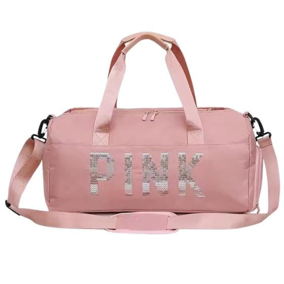Bolsa de viagem mala grande de mão feminina academia passeio espaçosa