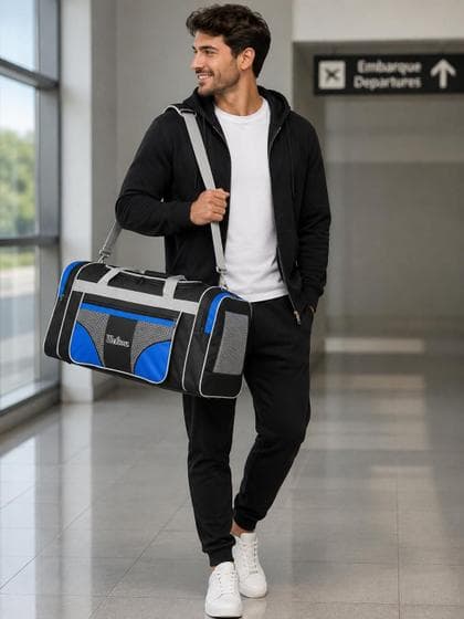 Bolsa Mala De Viagem Grande 112l Alças De Mão E Ombro SS:1022