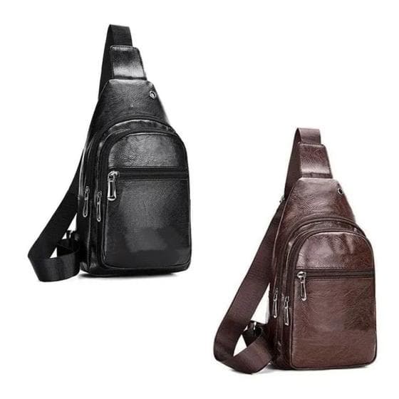 Bolsa Transversal Masculina Ombro Peito Nova Pochete