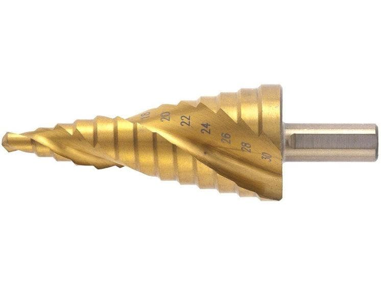 Broca Escalonada de 6 à 30 MM HSS Espiral Profissional MTX