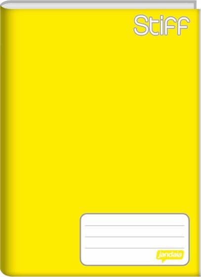 Caderno Brochurão 48 Folhas Amarelo 27cmx20cm Jandaia