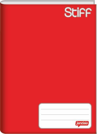 Caderno Brochurão 96 Folhas Vermelho 20cmx27cm Jandaia