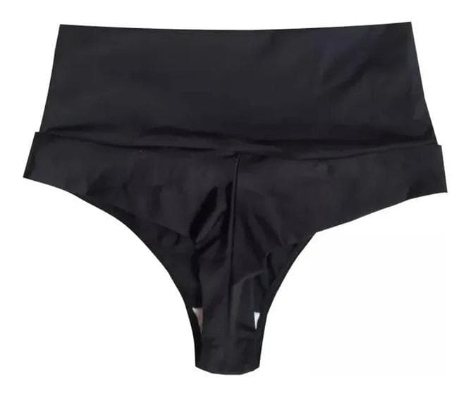 Calcinha Cintura Duplo Fio Dental Cós Alto Kit 8 peças Ref30