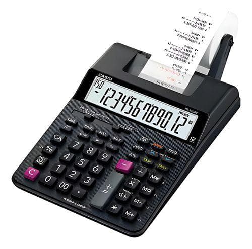 Calculadora Mesa Bobina Hr-100-rc Impressão Bivolt Comercio