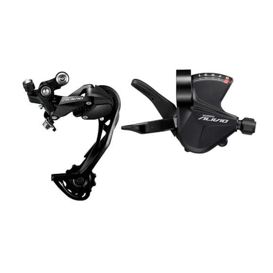 Cambio Traseiro Shimano Alivio 9/Vel RD-M3100 + Alav 9v