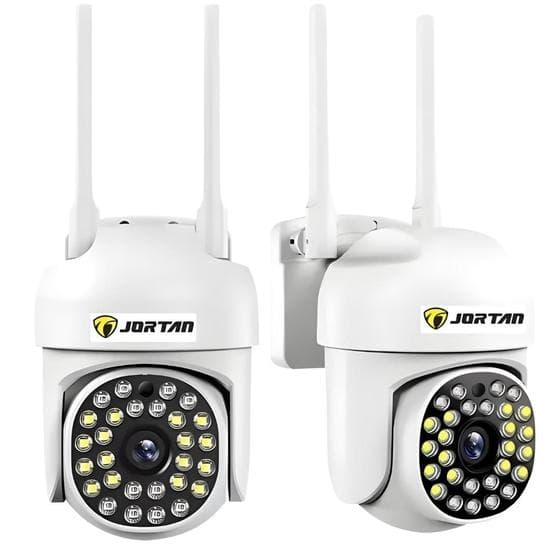 Câmera de Segurança Externa WiFi 4x Zoom Rotativa, Prova Dágua, Visão Noturna e Infravermelho Lançamento 2026