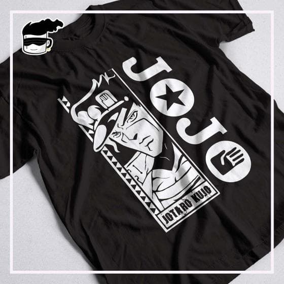Camiseta Jojos Bizarre Adventure Unissex Algodão